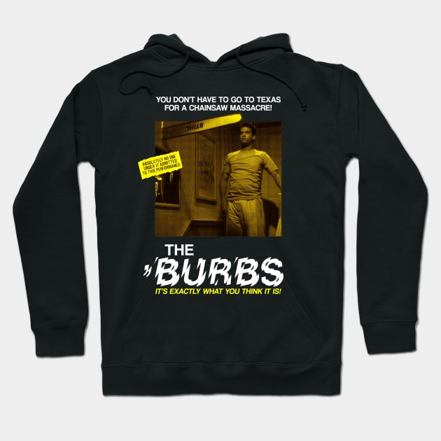 The Burbs | Pieces Movie | Slasher Horror Hoodie by nostaljunkpod